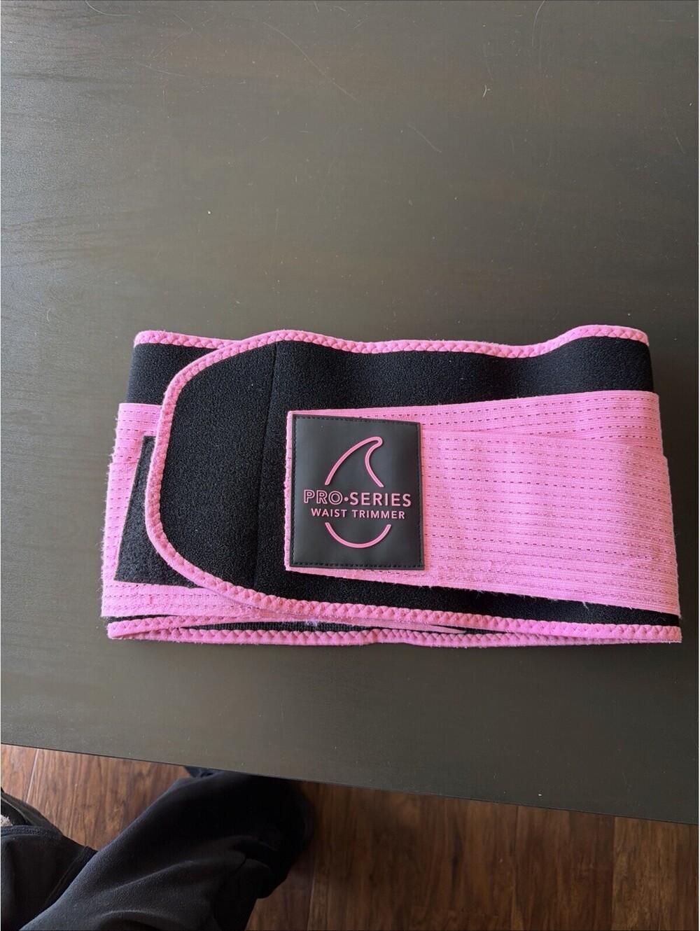 Sports Research Sweet Sweat Waist Trimmer Belt - Black Pink